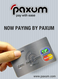 Put money into your gamble account through Paxum